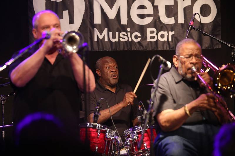 Pozounista Fred Wesley předvedl své umění na Groove Brno