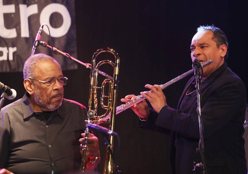 Pozounista Fred Wesley předvedl své umění na Groove Brno