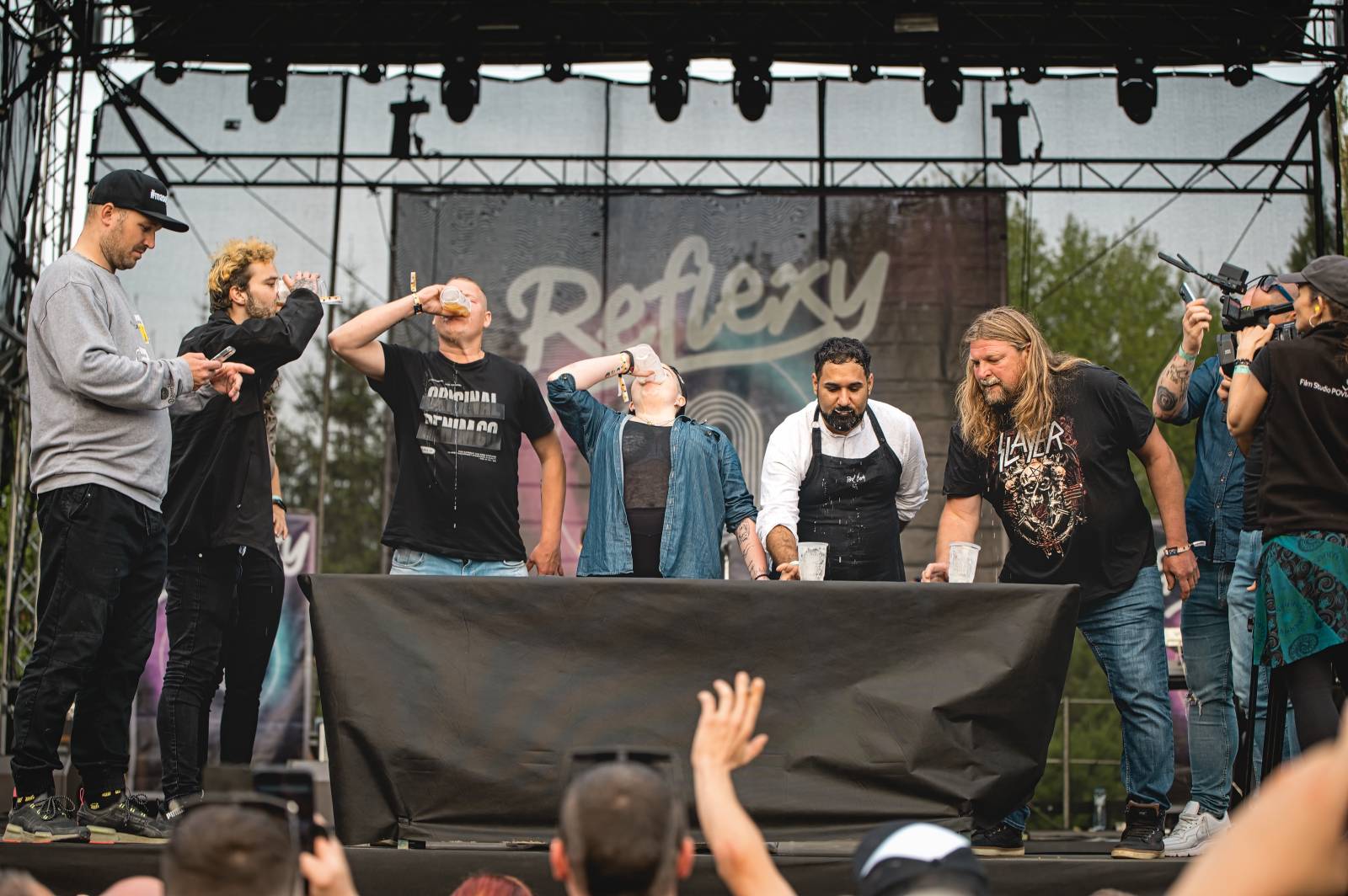 Druhý den Beerhousu: Mig 21 zahráli fanynce k svátku, vystoupili také Reflexy a Alkehol