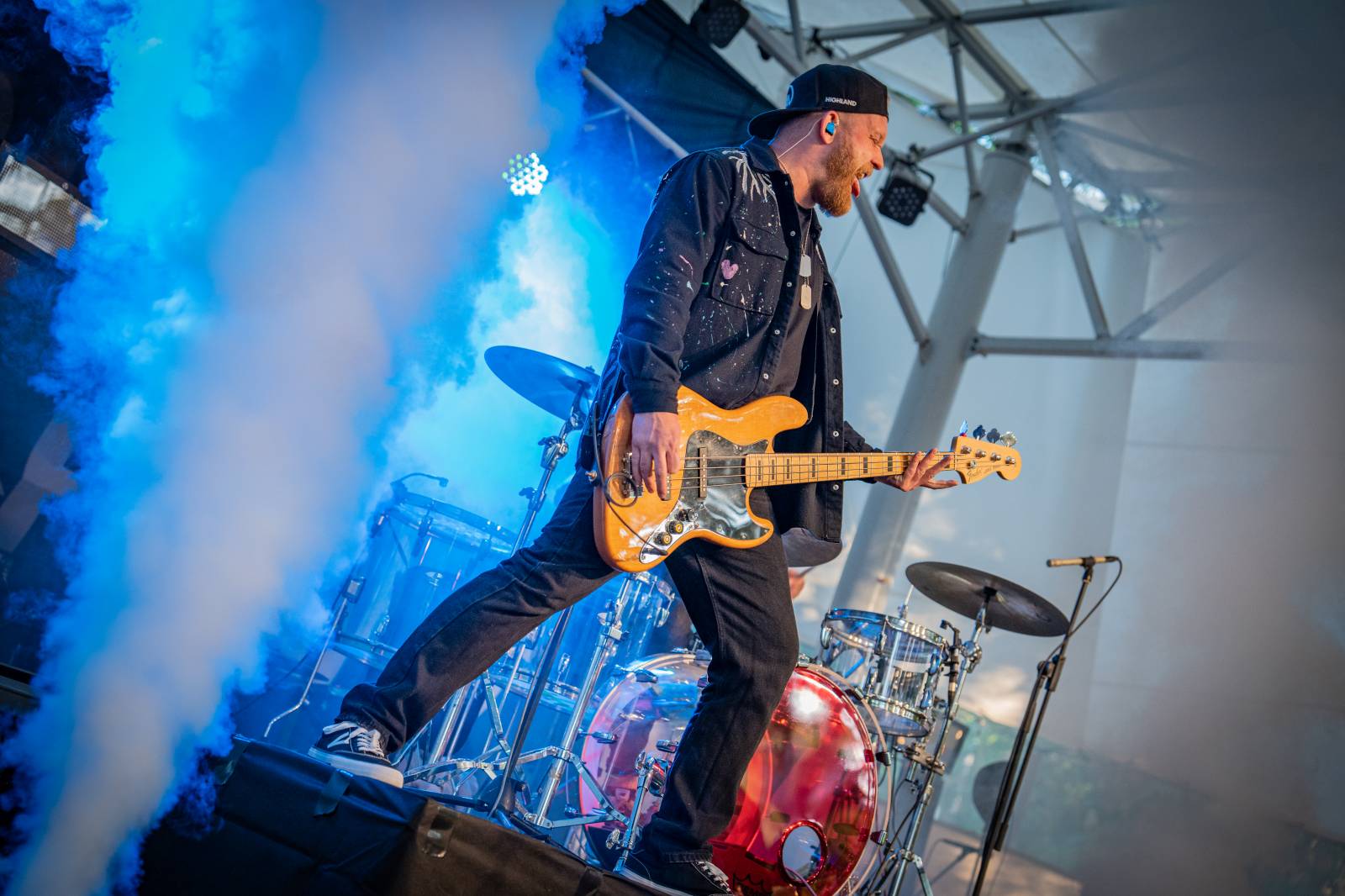 Civilní Obrana bavila pražskou Stromovku, jejím hostem byli Highland