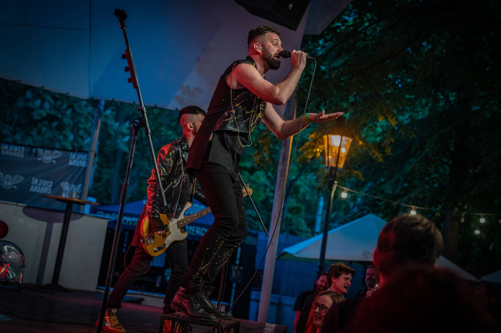 Civilní Obrana bavila pražskou Stromovku, jejím hostem byli Highland