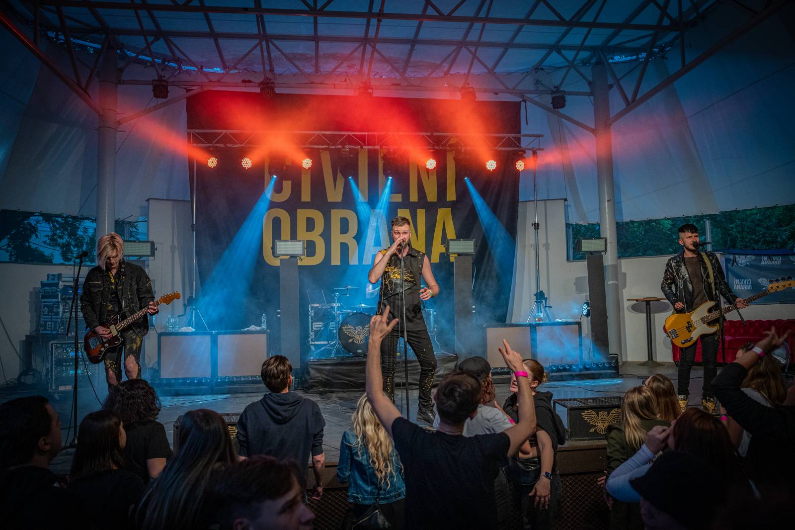 Civilní Obrana bavila pražskou Stromovku, jejím hostem byli Highland