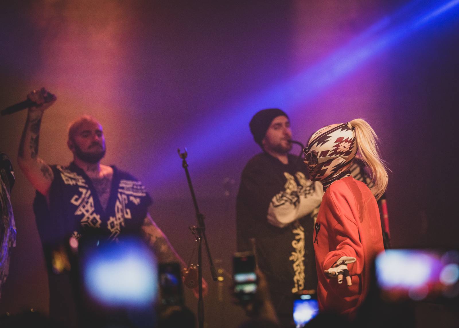 Kalush Orchestra vyprodala Lucerna Music Bar, fanoušky bavila mixem hudebních žánrů