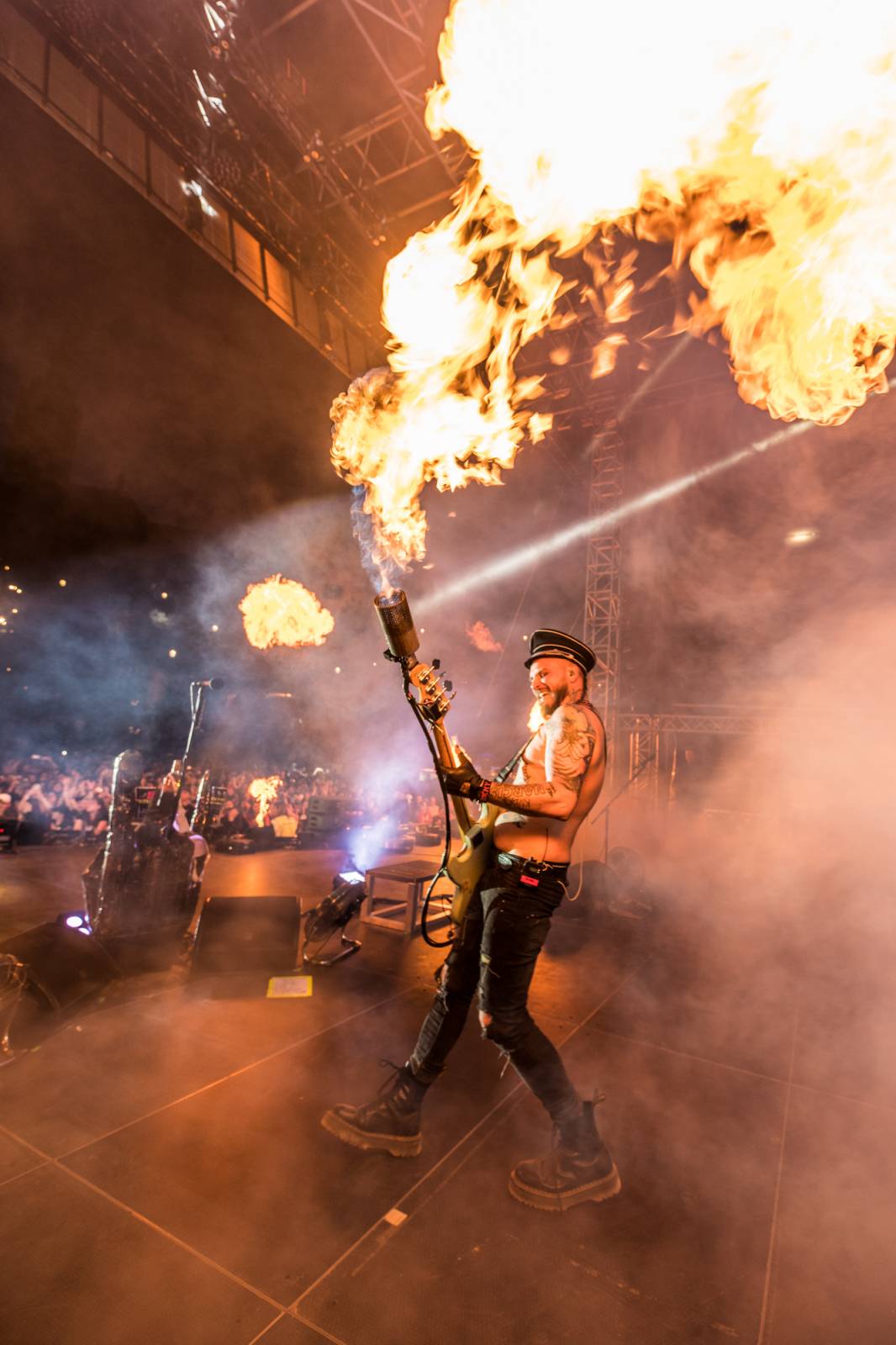 Show plná ohňostrojů a pyrotechniky. Rybičky 48 to rozbalily doma v Kutné Hoře