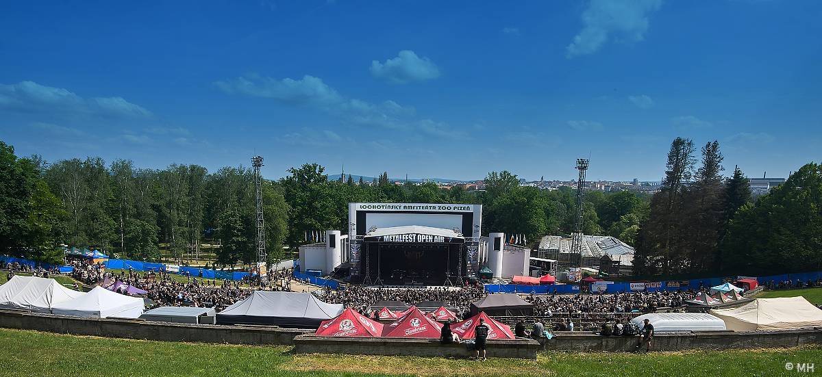 Plzeň se oblékla do černého. První den Metalfestu ovládli Avatar a Arch Enemy