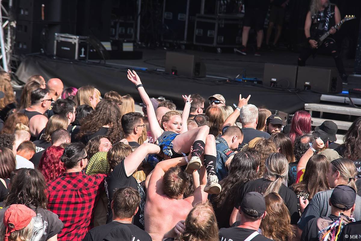 Plzeň se oblékla do černého. První den Metalfestu ovládli Avatar a Arch Enemy