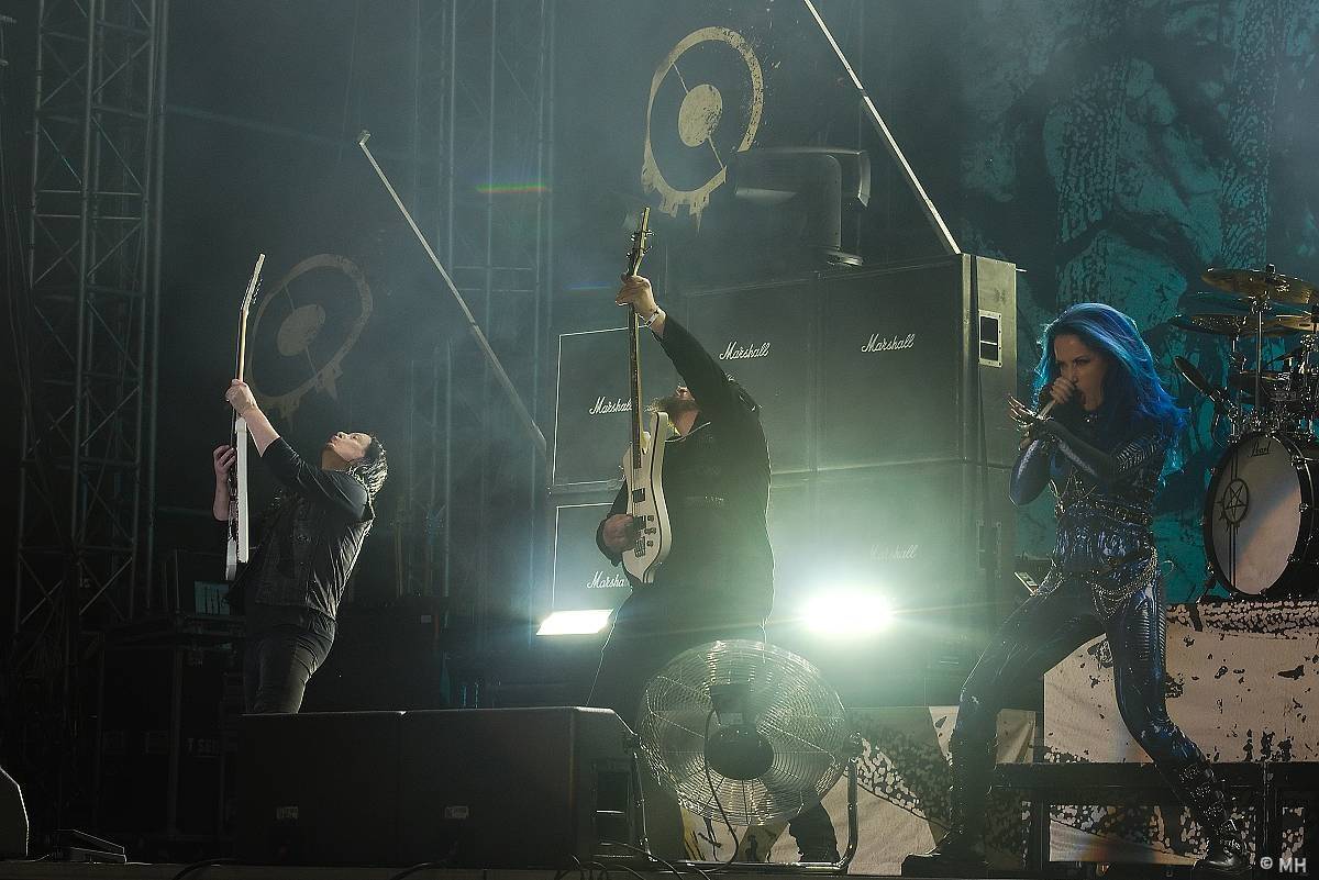 Plzeň se oblékla do černého. První den Metalfestu ovládli Avatar a Arch Enemy