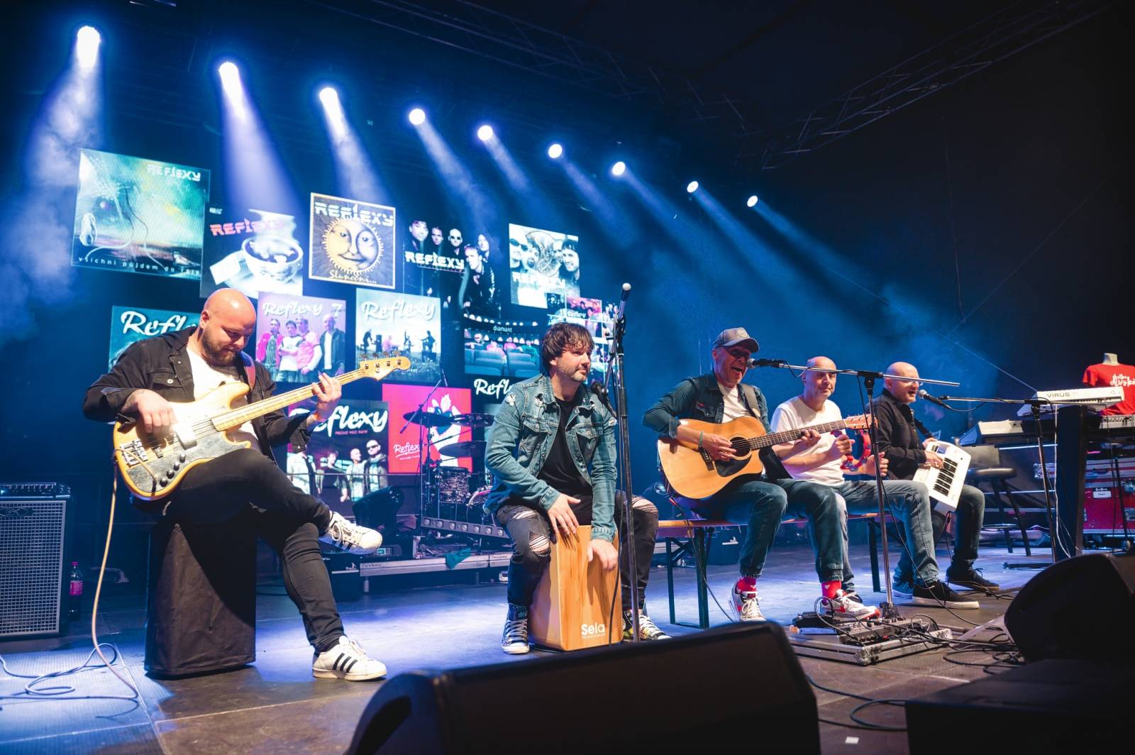 Reflexy slaví třicet let na scéně, v Hrotovicích zahráli největší hity