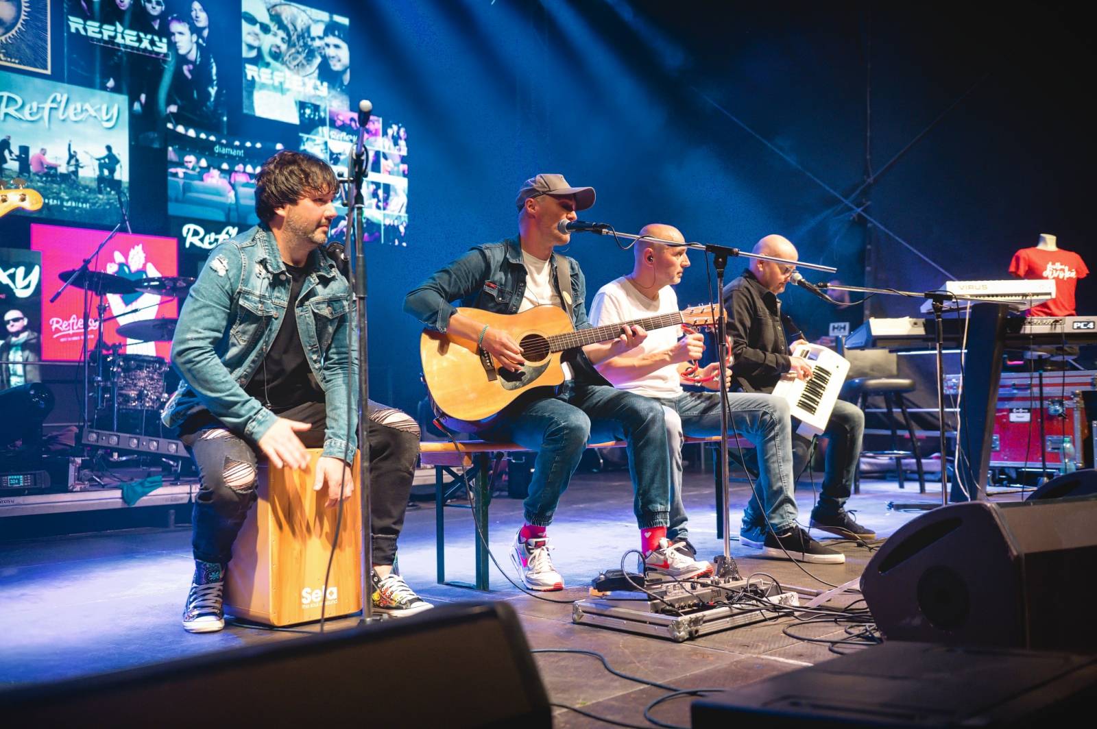 Reflexy slaví třicet let na scéně, v Hrotovicích zahráli největší hity