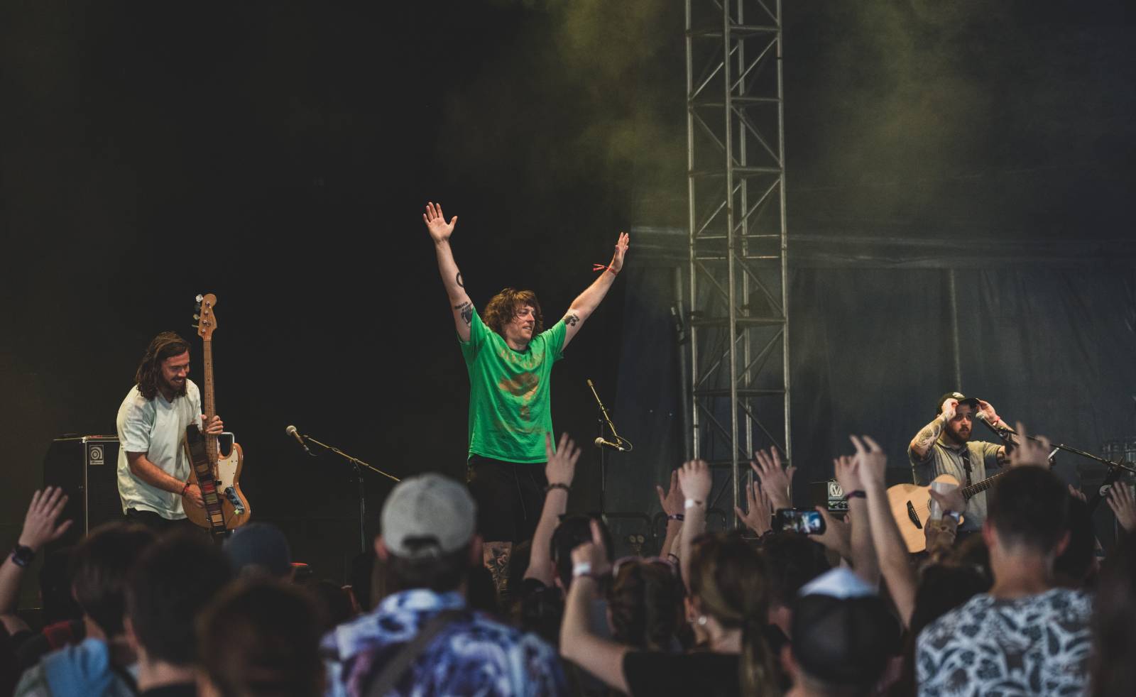 Třetí den Rock for People měl dva headlinery. Po The 1975 se do této role pasovali i Papa Roach