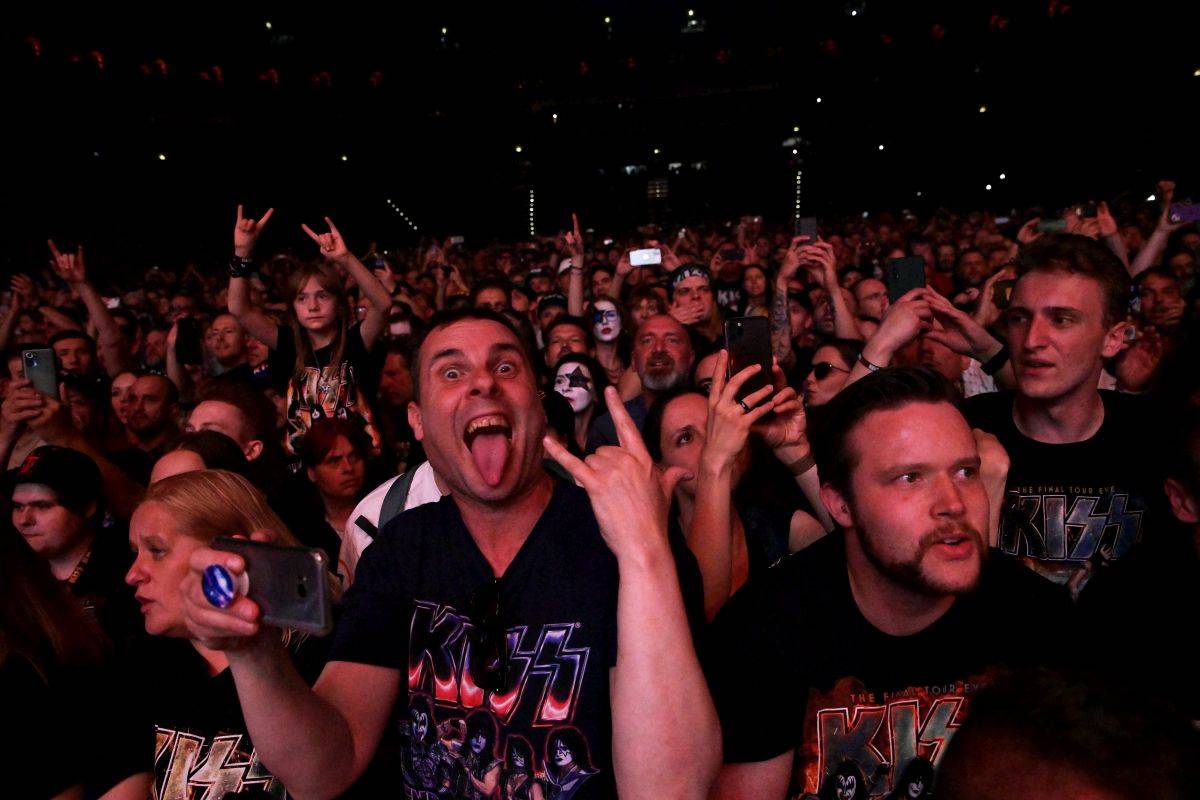 Kiss se v pražské O2 areně velkolepě loučili s českými fanoušky