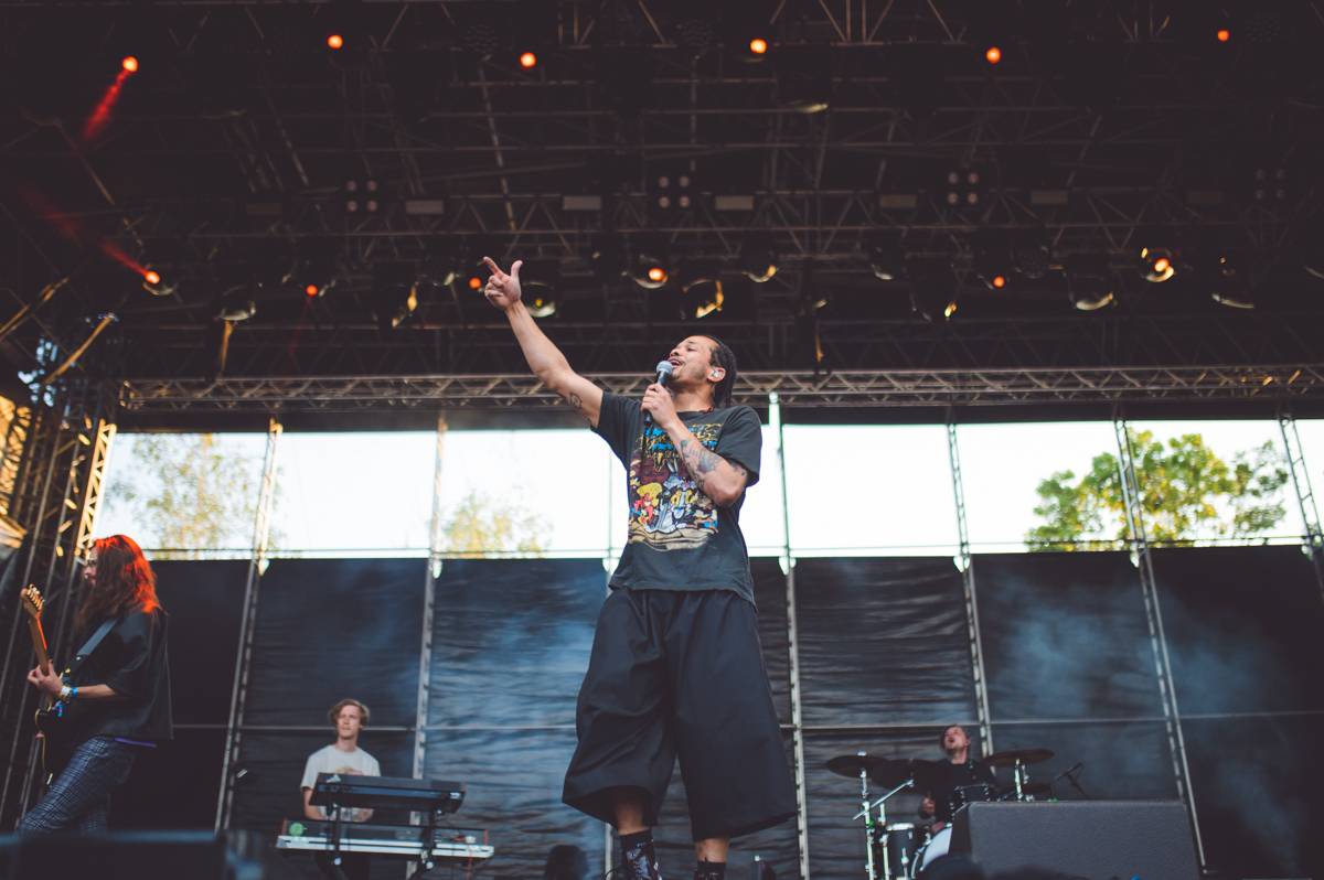 Čtvrtý den na Rock for People vystoupili Ben Cristovao i Tata Bojs