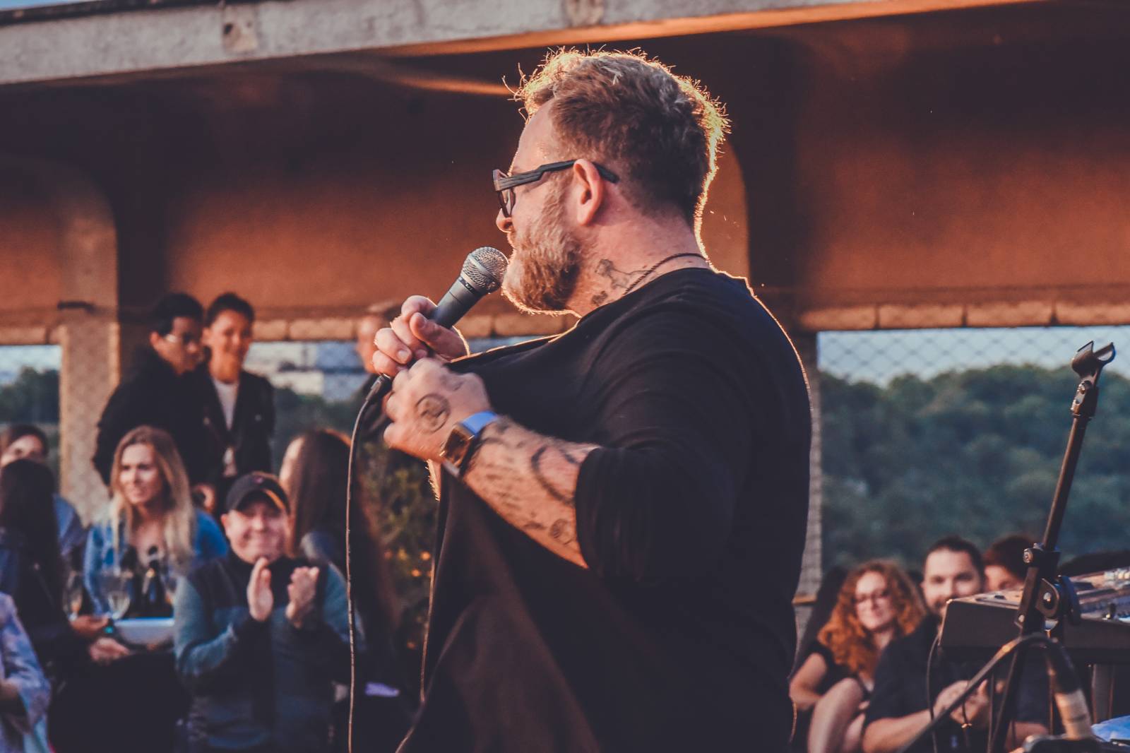 Eddie Stoilow nezahnal na Střeše Radost ani déšť