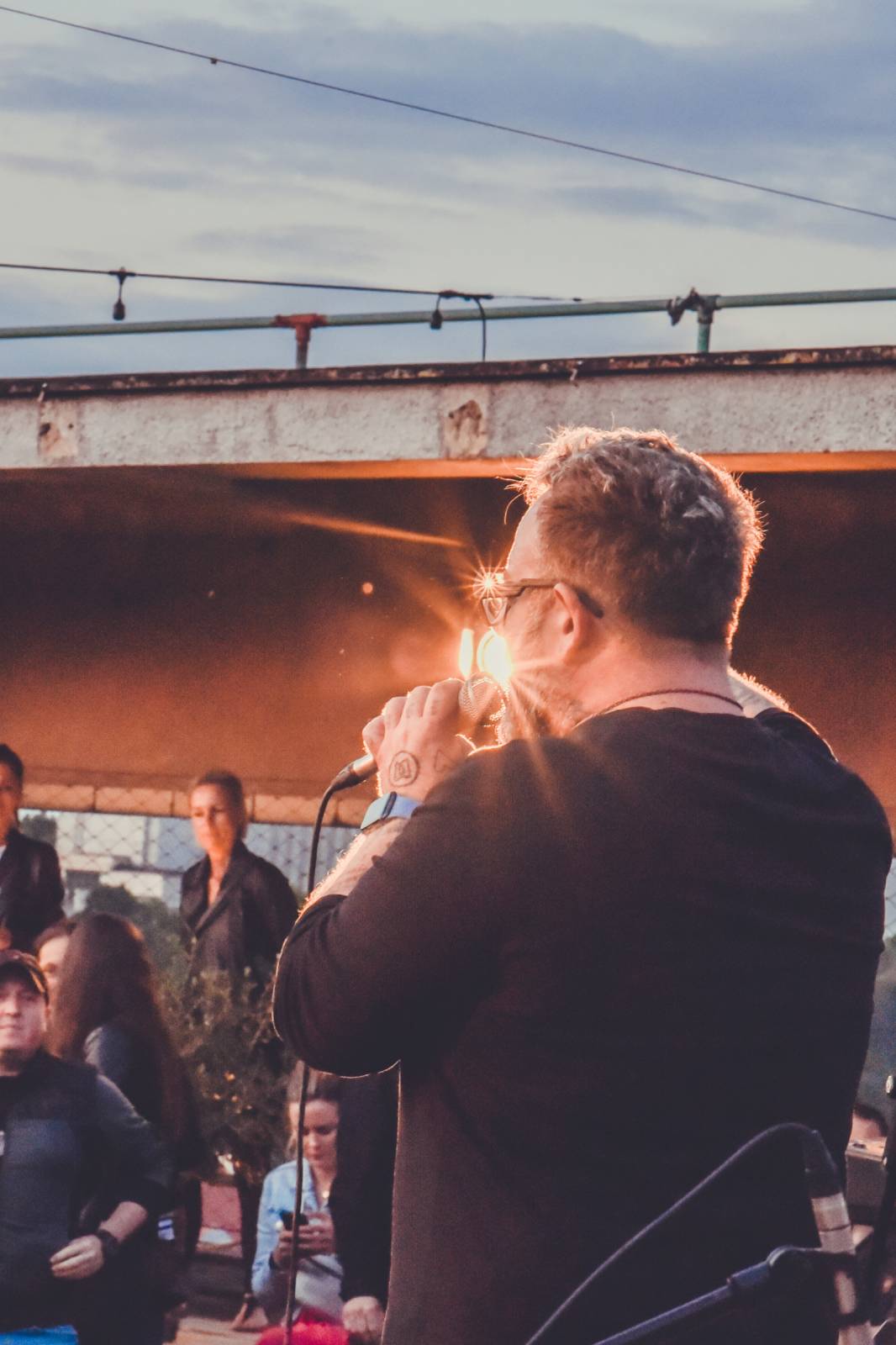 Eddie Stoilow nezahnal na Střeše Radost ani déšť