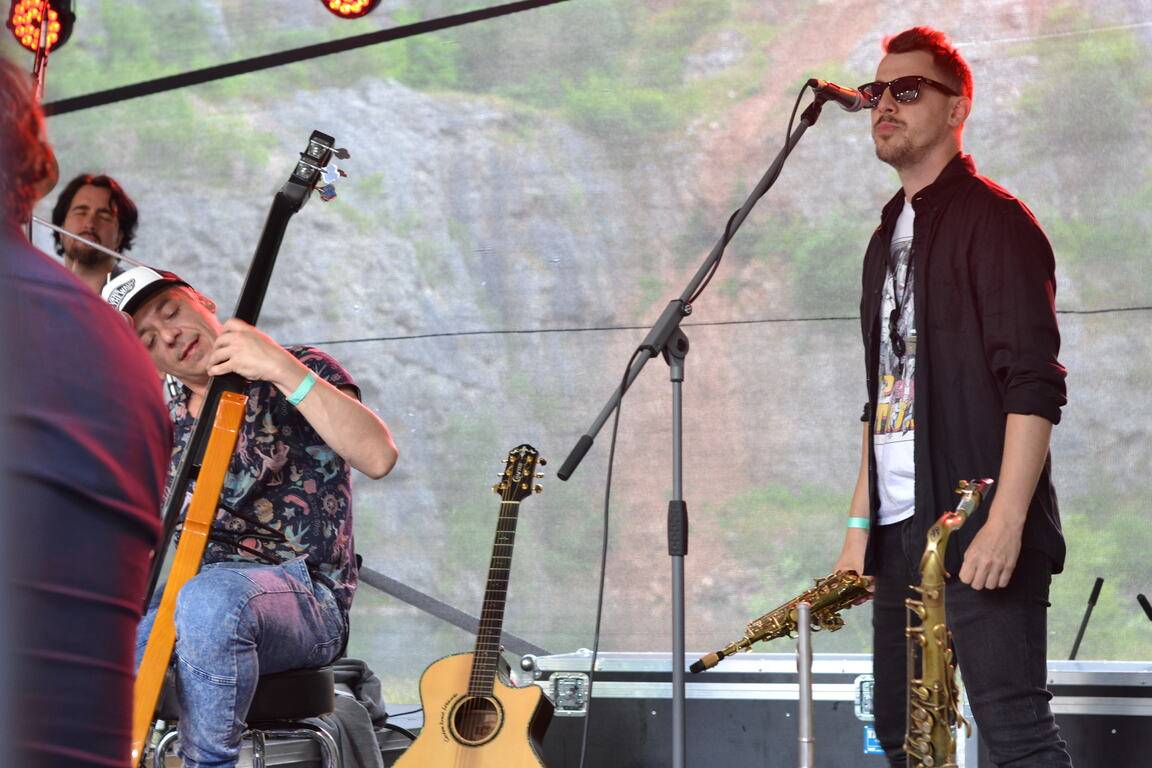 Velkou Amerikou zněly písně Kamila Střihavky, předskakoval mu Pan Lynx