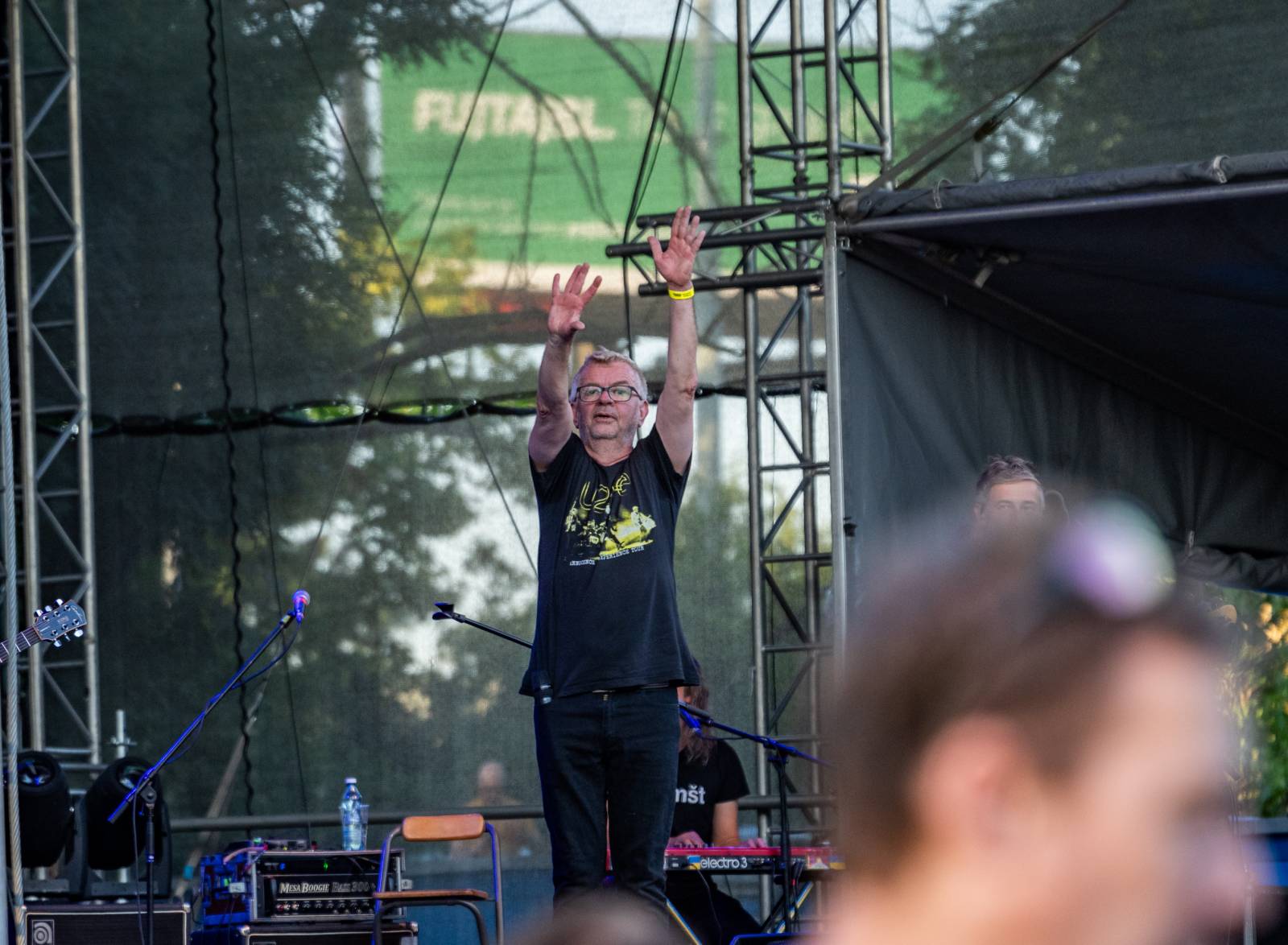 Mňága a Žďorp bavila fanoušky v Ledárnách Braník