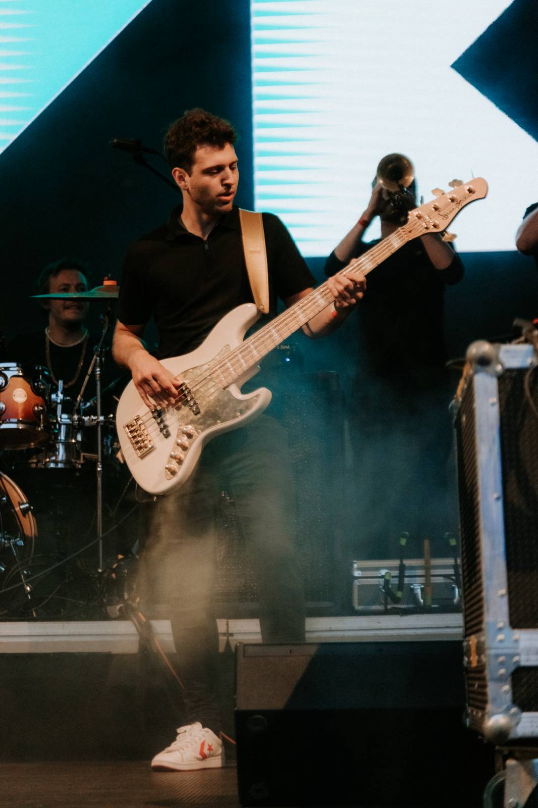 Úvodní den ve Varech se neobešel bez deště. Vystoupili Vojtěch Dyk, Morcheeba a Indoor Garden Party