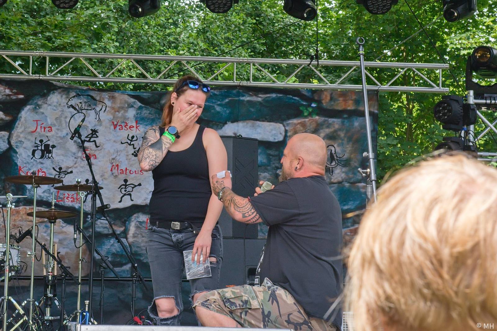 Rock for JK Manětín uzavřel Trautenberk, punkáče bavili SPS a publikum rozdováděla i Vypsaná fiXa 