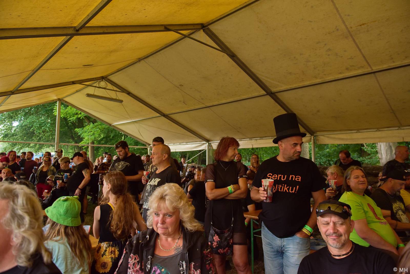 Rock for JK Manětín uzavřel Trautenberk, punkáče bavili SPS a publikum rozdováděla i Vypsaná fiXa 