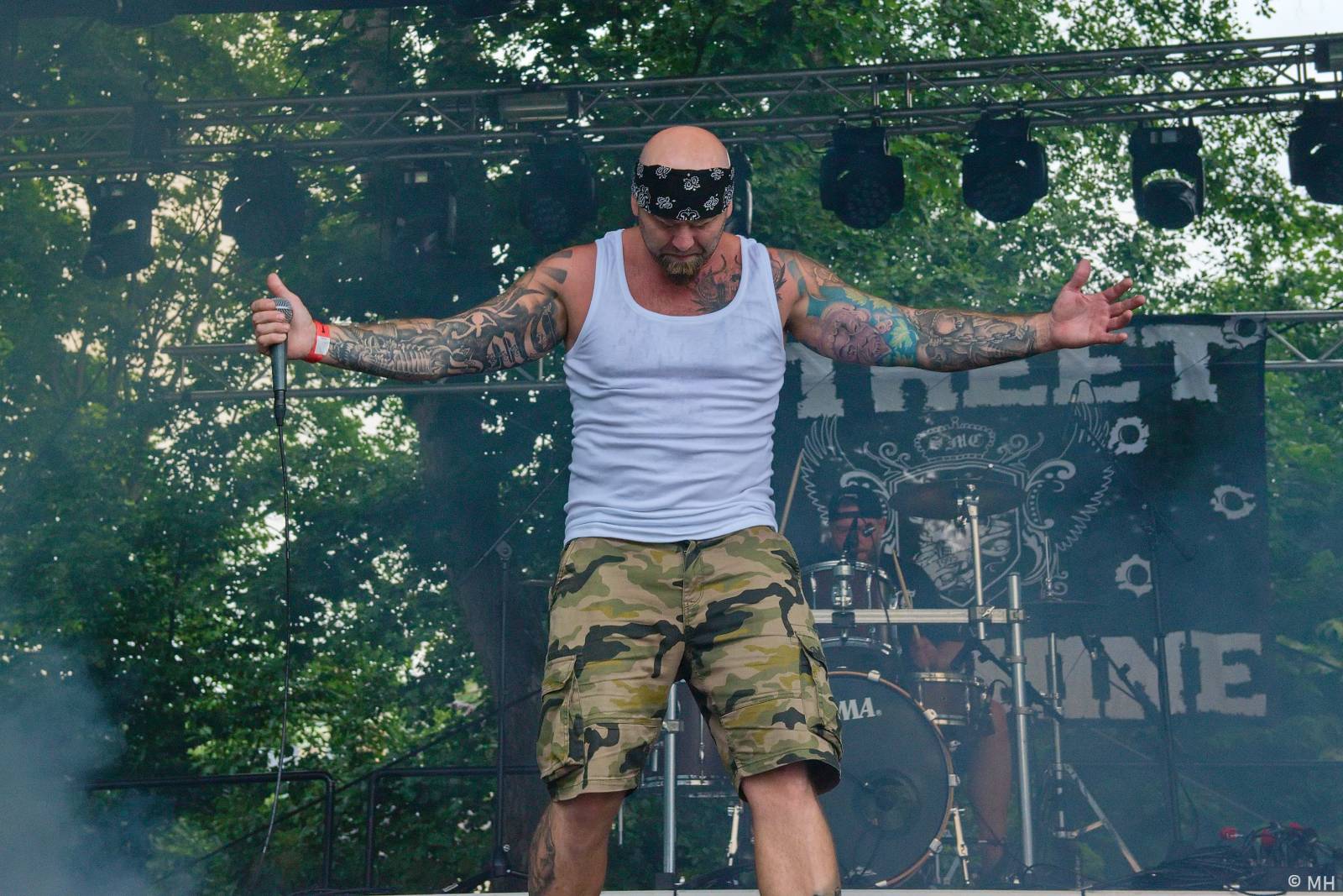 Rock for JK Manětín uzavřel Trautenberk, punkáče bavili SPS a publikum rozdováděla i Vypsaná fiXa 