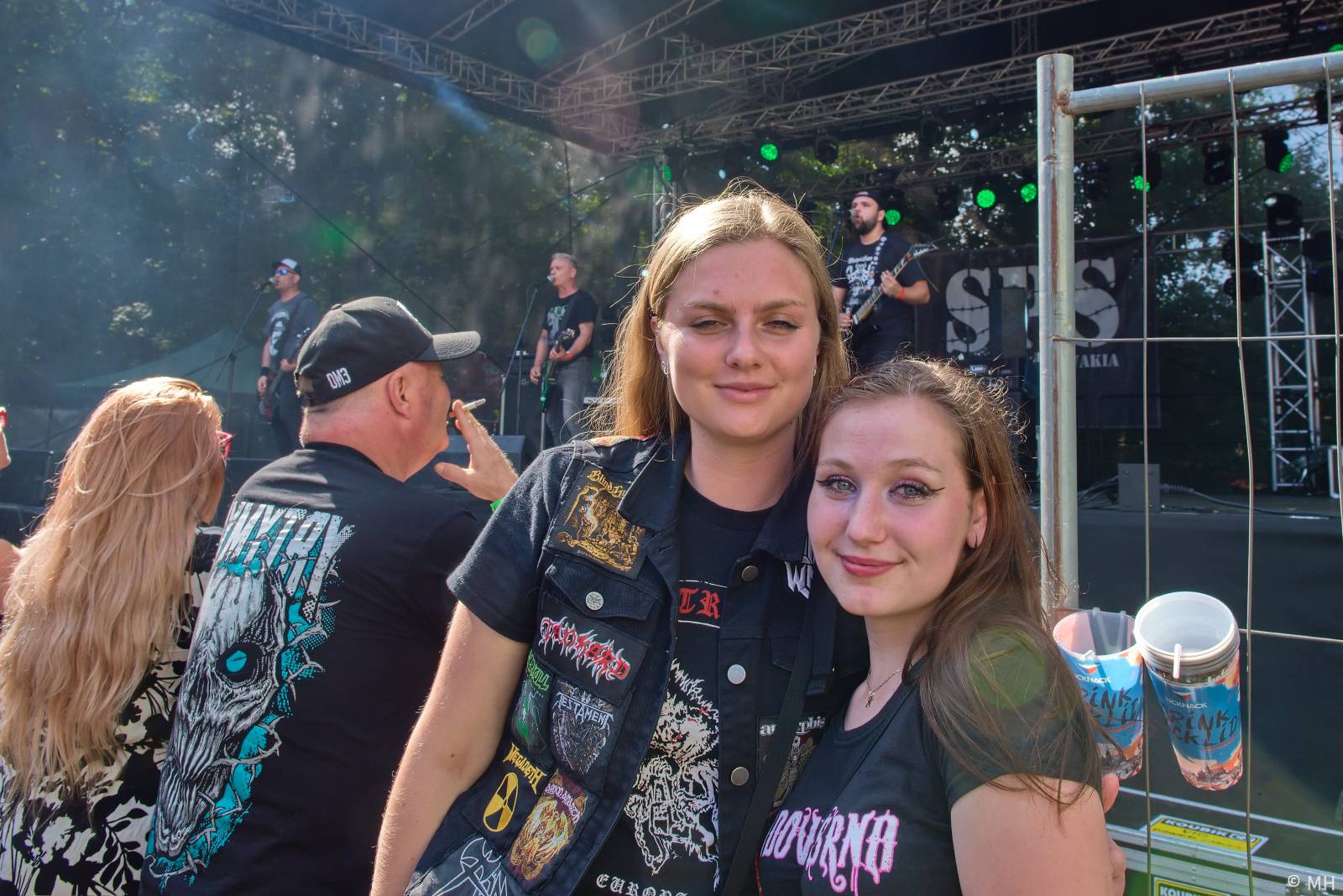 Rock for JK Manětín uzavřel Trautenberk, punkáče bavili SPS a publikum rozdováděla i Vypsaná fiXa 