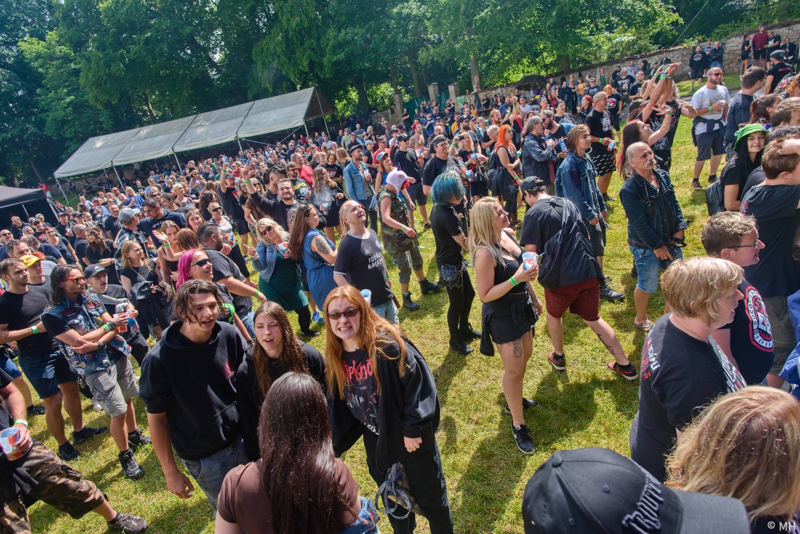 Rock for JK Manětín uzavřel Trautenberk, punkáče bavili SPS a publikum rozdováděla i Vypsaná fiXa 