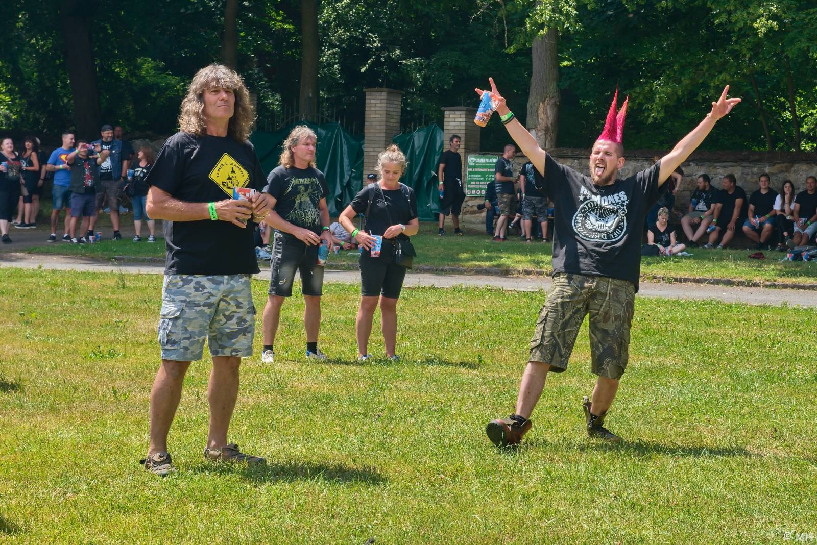 Rock for JK Manětín uzavřel Trautenberk, punkáče bavili SPS a publikum rozdováděla i Vypsaná fiXa 