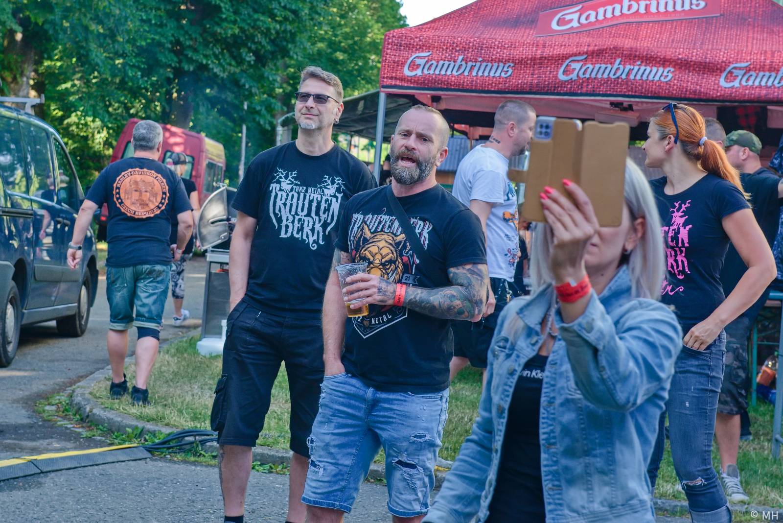 Rock for JK Manětín uzavřel Trautenberk, punkáče bavili SPS a publikum rozdováděla i Vypsaná fiXa 
