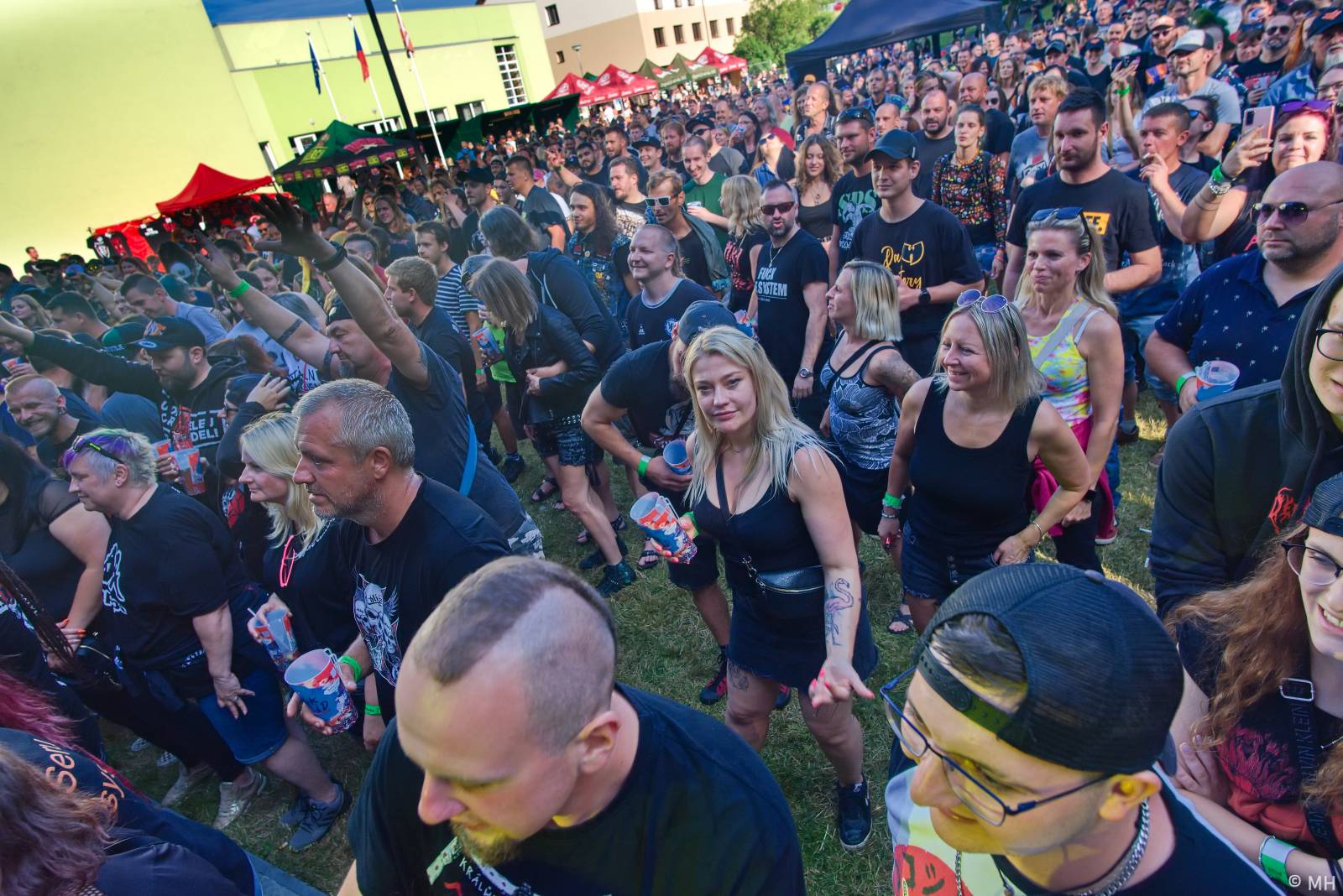 Rock for JK Manětín uzavřel Trautenberk, punkáče bavili SPS a publikum rozdováděla i Vypsaná fiXa 