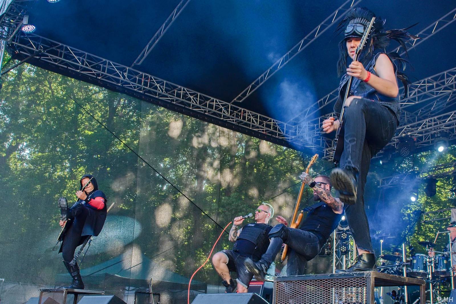 Rock for JK Manětín uzavřel Trautenberk, punkáče bavili SPS a publikum rozdováděla i Vypsaná fiXa 