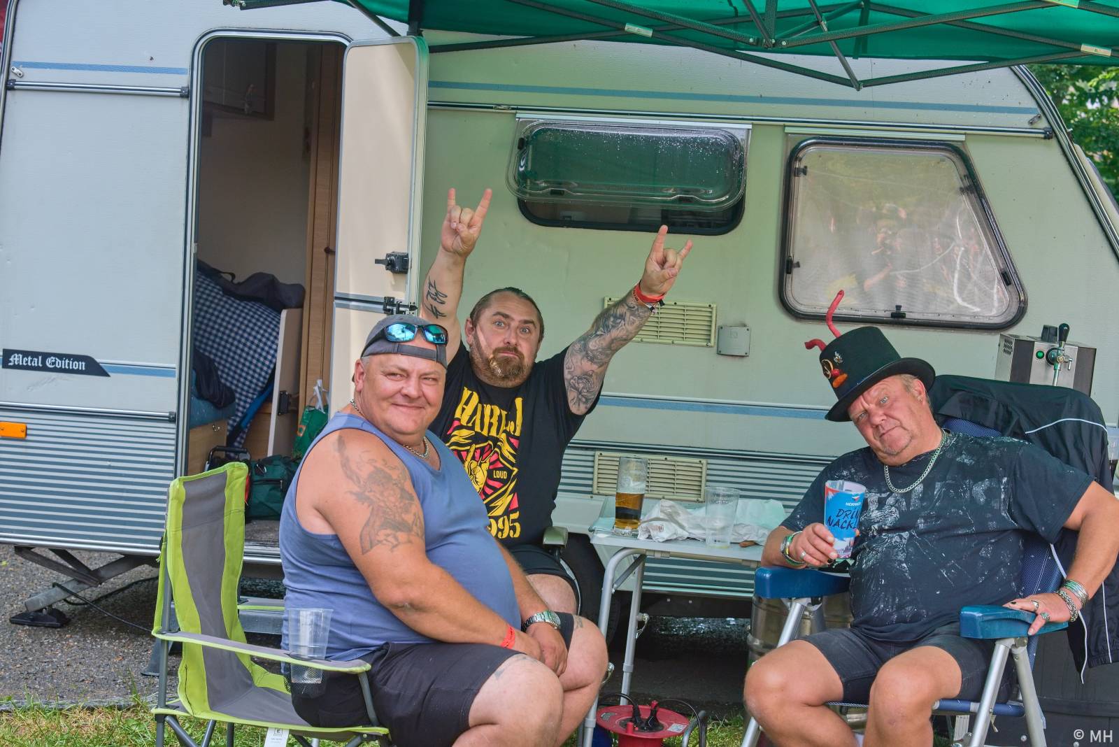 Rock for JK Manětín uzavřel Trautenberk, punkáče bavili SPS a publikum rozdováděla i Vypsaná fiXa 