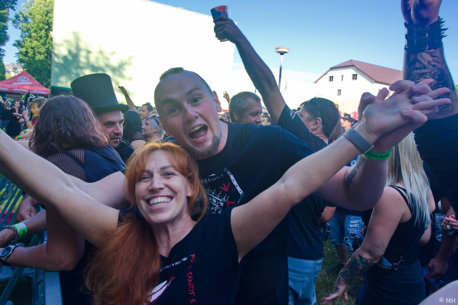 Rock for JK Manětín uzavřel Trautenberk, punkáče bavili SPS a publikum rozdováděla i Vypsaná fiXa 