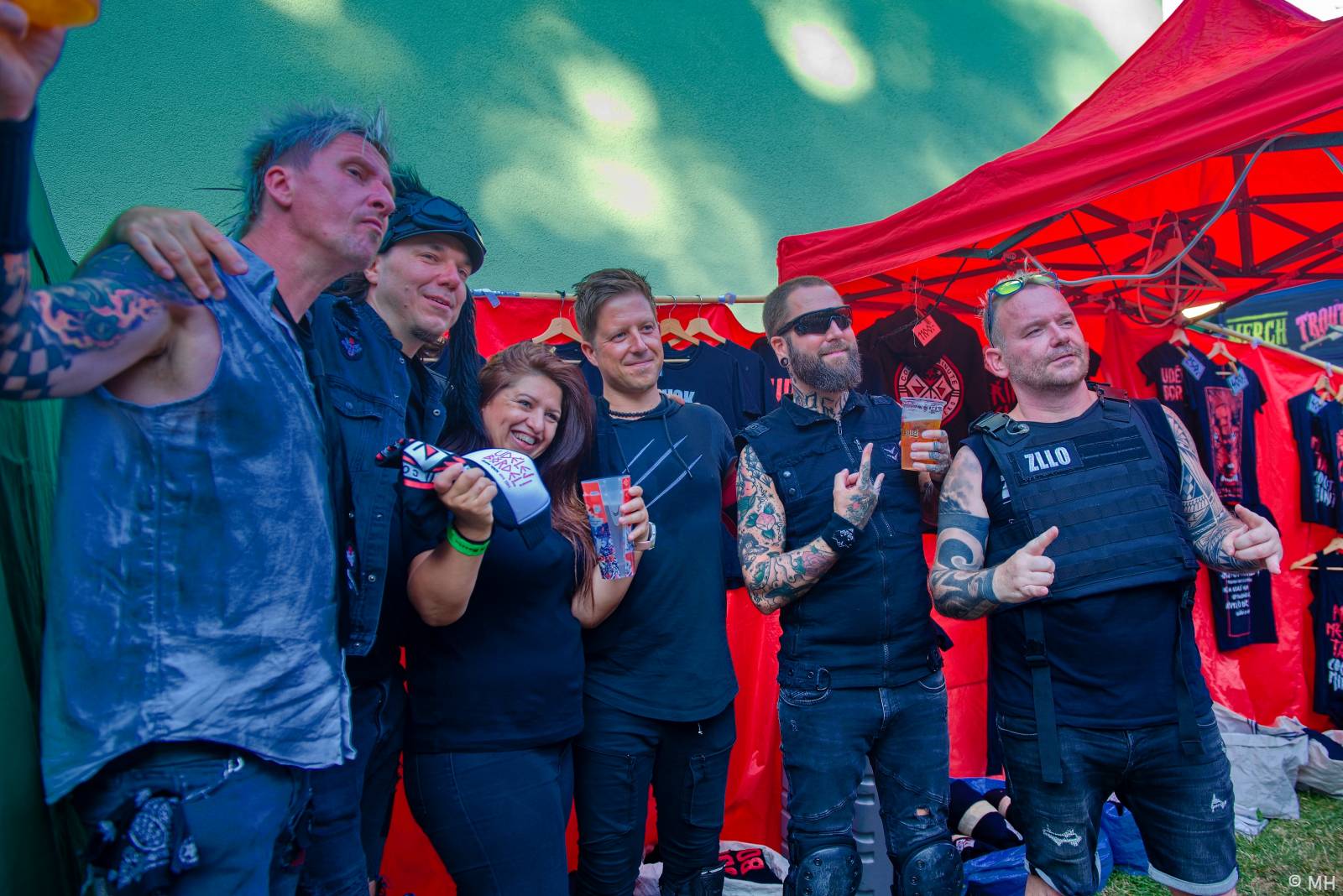 Rock for JK Manětín uzavřel Trautenberk, punkáče bavili SPS a publikum rozdováděla i Vypsaná fiXa 