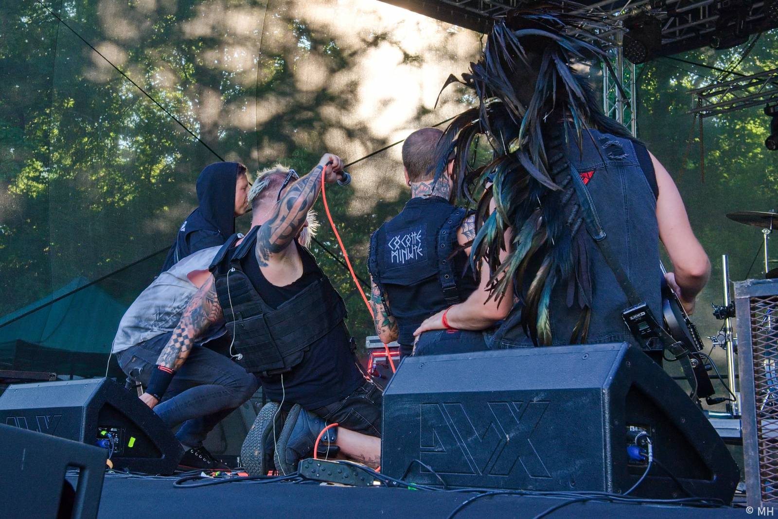 Rock for JK Manětín uzavřel Trautenberk, punkáče bavili SPS a publikum rozdováděla i Vypsaná fiXa 