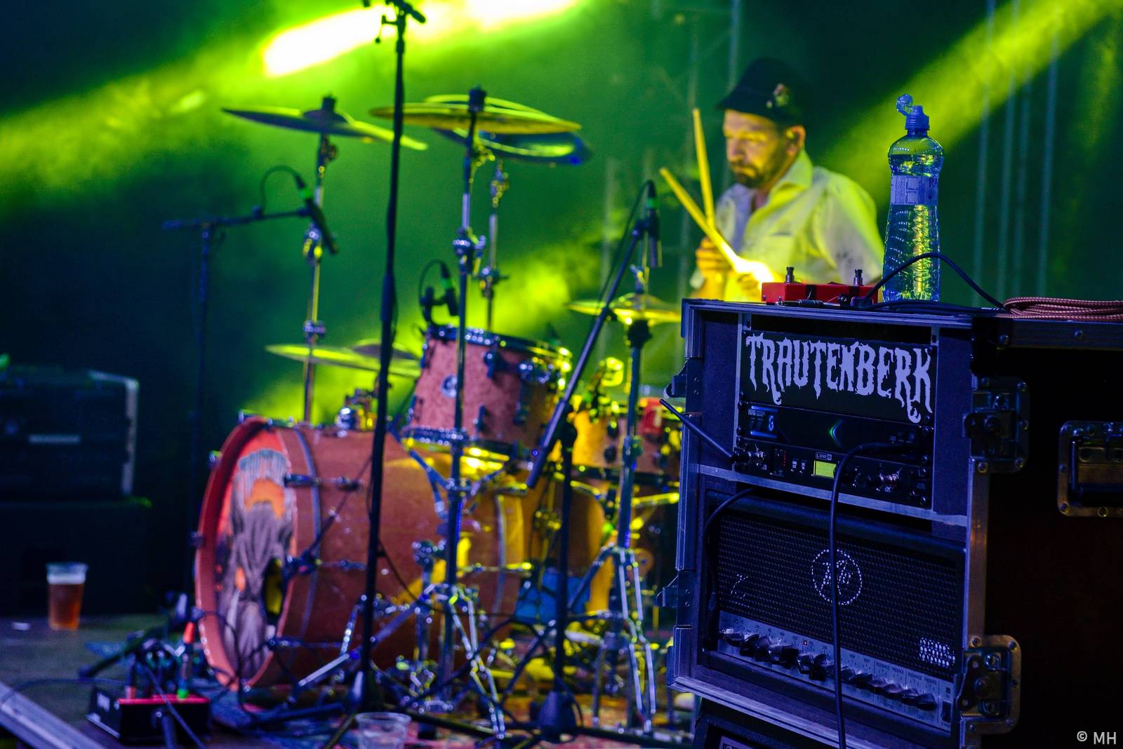 Rock for JK Manětín uzavřel Trautenberk, punkáče bavili SPS a publikum rozdováděla i Vypsaná fiXa 