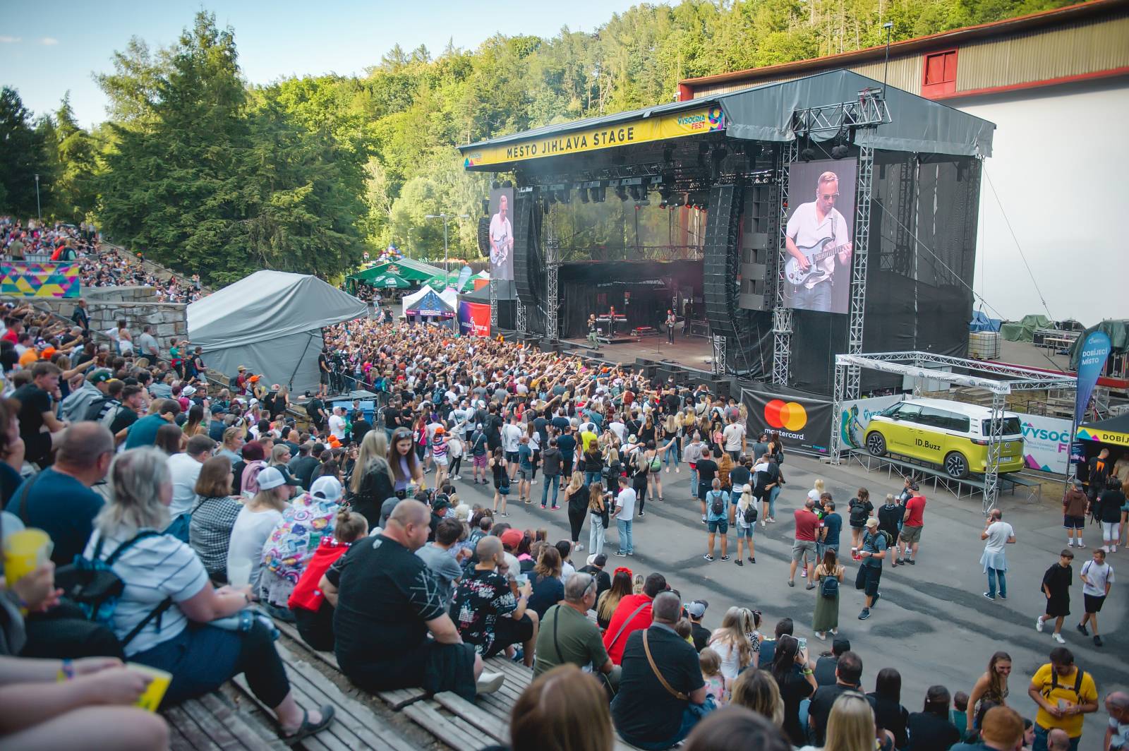 Vysočina Fest odstartoval. První den dorazili Chinaski, No Name nebo The Rasmus