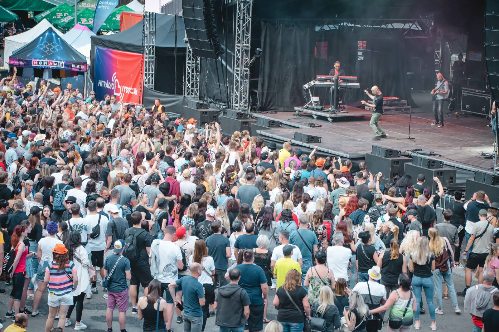 Vysočina Fest odstartoval. První den dorazili Chinaski, No Name nebo The Rasmus