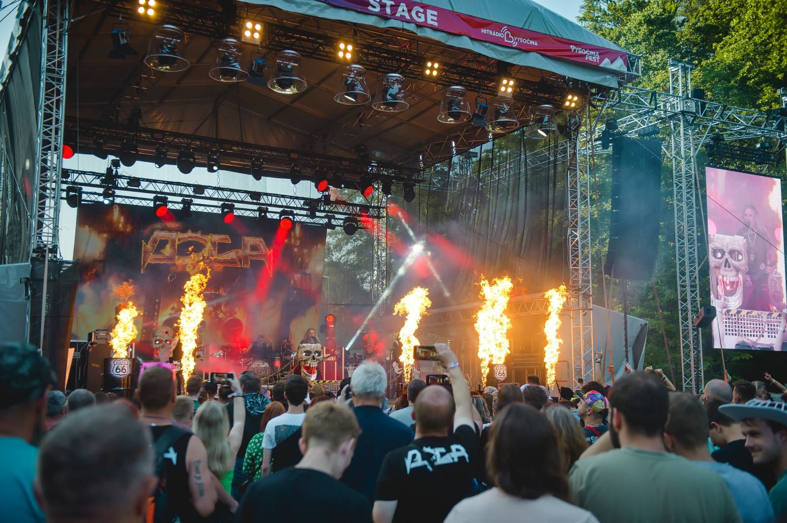 Vysočina Fest odstartoval. První den dorazili Chinaski, No Name nebo The Rasmus