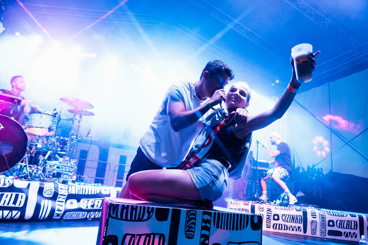 Druhý den Sjezdu Lhot a Lehot: Sebastian si přivezl ohně, bavili i Fleret, Reflexy a Křídla