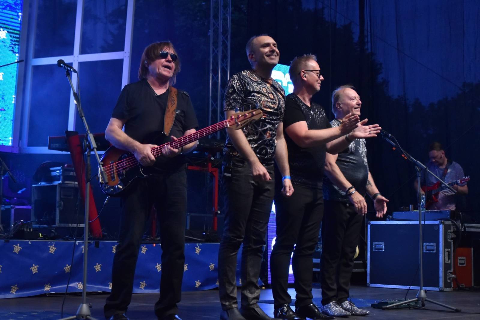 Olympic a jeho vlak, co nikdy nestaví, dorazil do Plzně. Za Plazou odehrál své největší hity