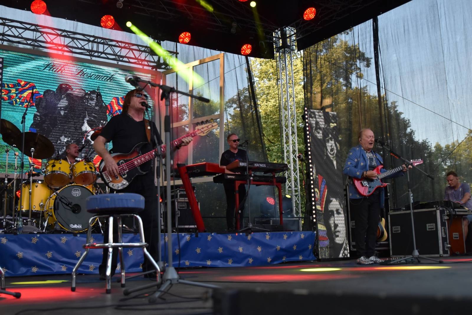 Olympic a jeho vlak, co nikdy nestaví, dorazil do Plzně. Za Plazou odehrál své největší hity