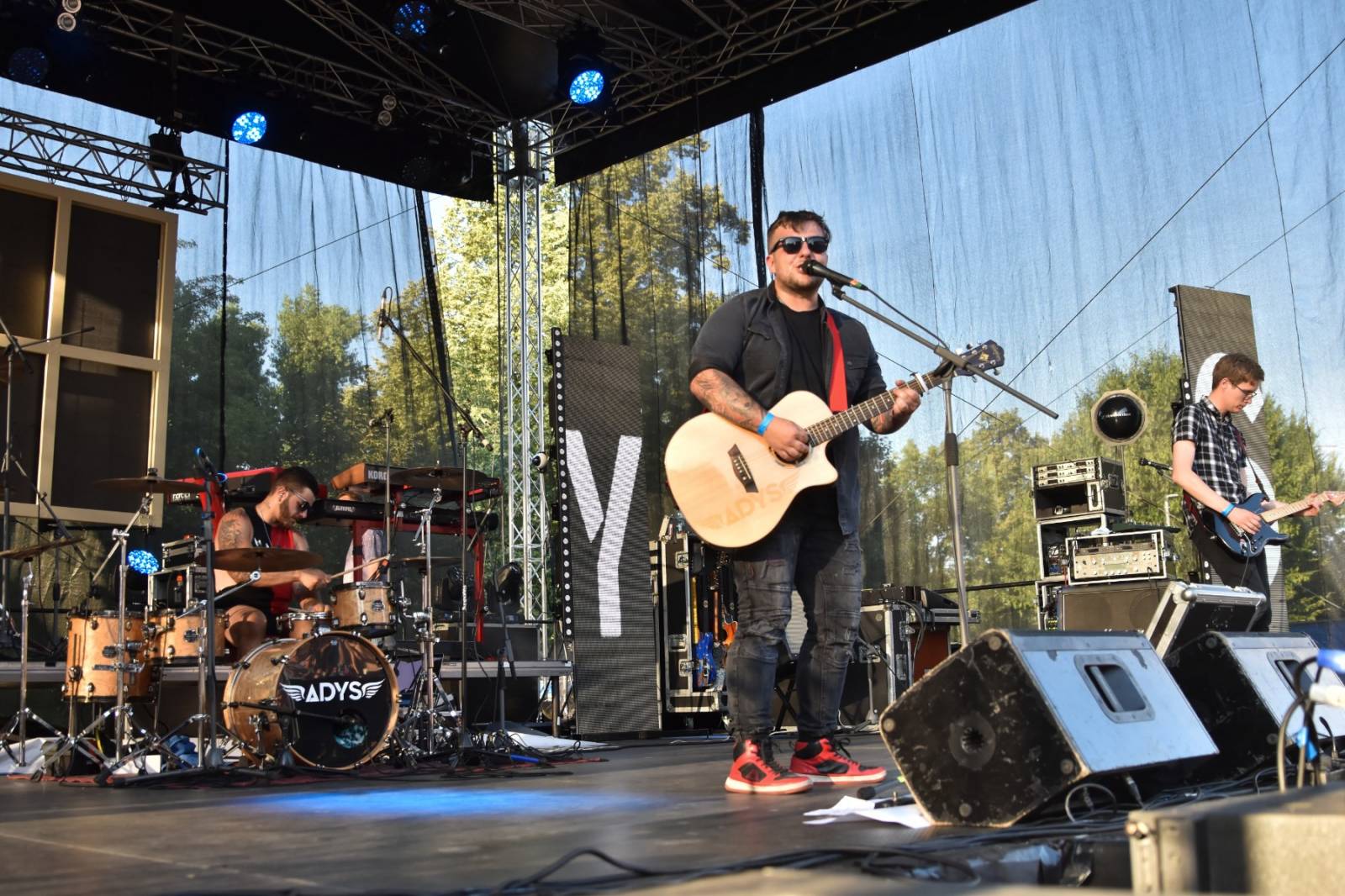 Olympic a jeho vlak, co nikdy nestaví, dorazil do Plzně. Za Plazou odehrál své největší hity