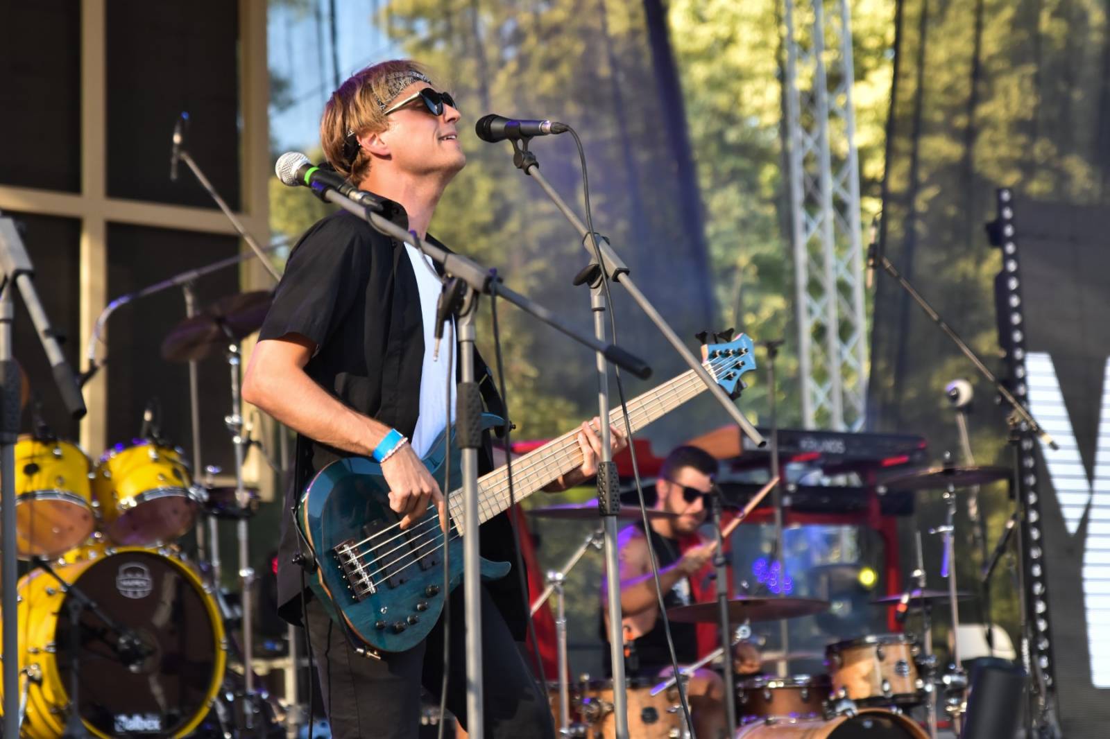 Olympic a jeho vlak, co nikdy nestaví, dorazil do Plzně. Za Plazou odehrál své největší hity