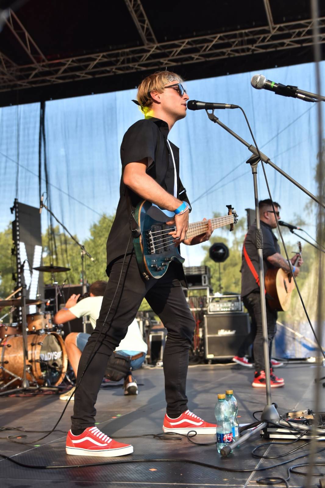 Olympic a jeho vlak, co nikdy nestaví, dorazil do Plzně. Za Plazou odehrál své největší hity