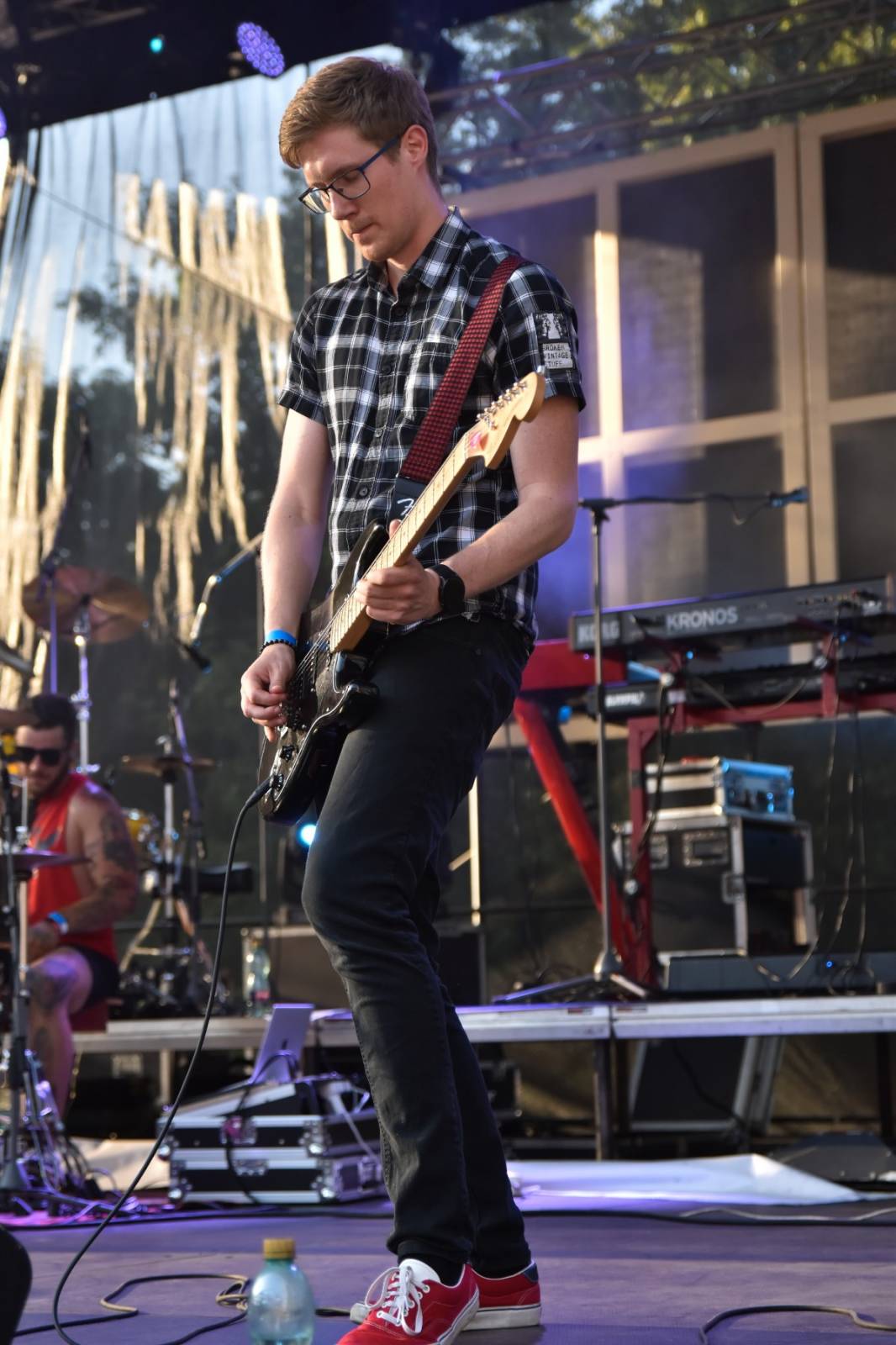 Olympic a jeho vlak, co nikdy nestaví, dorazil do Plzně. Za Plazou odehrál své největší hity