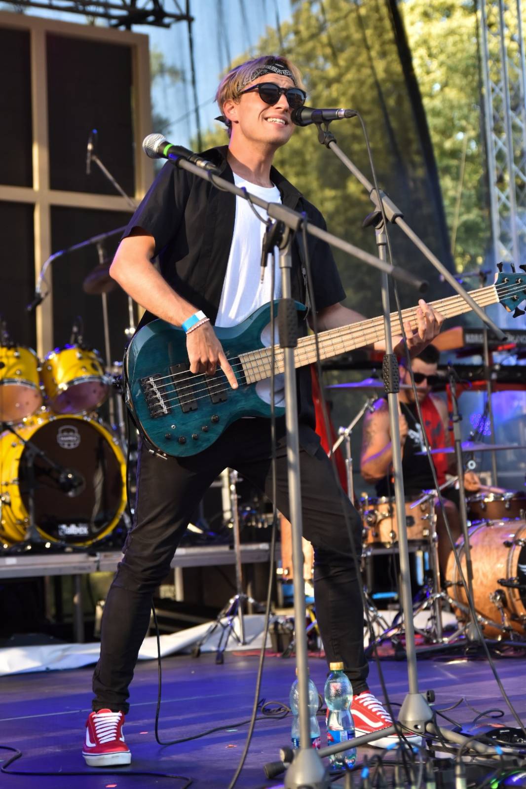 Olympic a jeho vlak, co nikdy nestaví, dorazil do Plzně. Za Plazou odehrál své největší hity