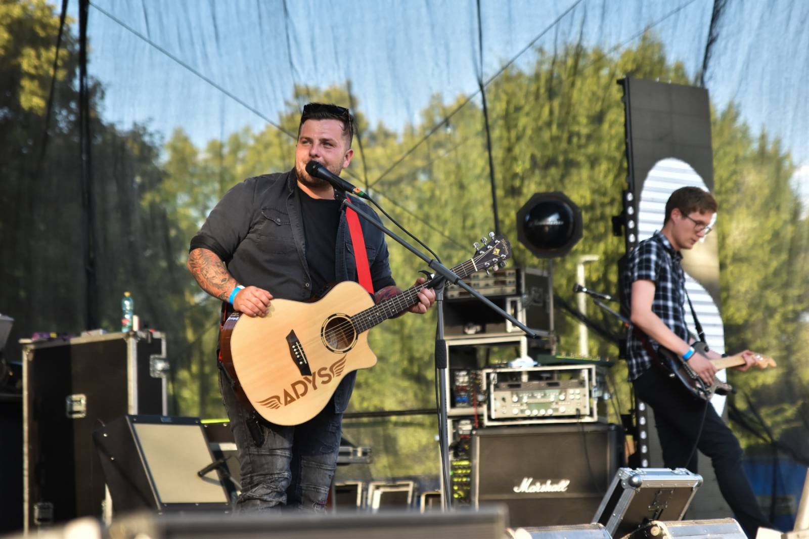 Olympic a jeho vlak, co nikdy nestaví, dorazil do Plzně. Za Plazou odehrál své největší hity