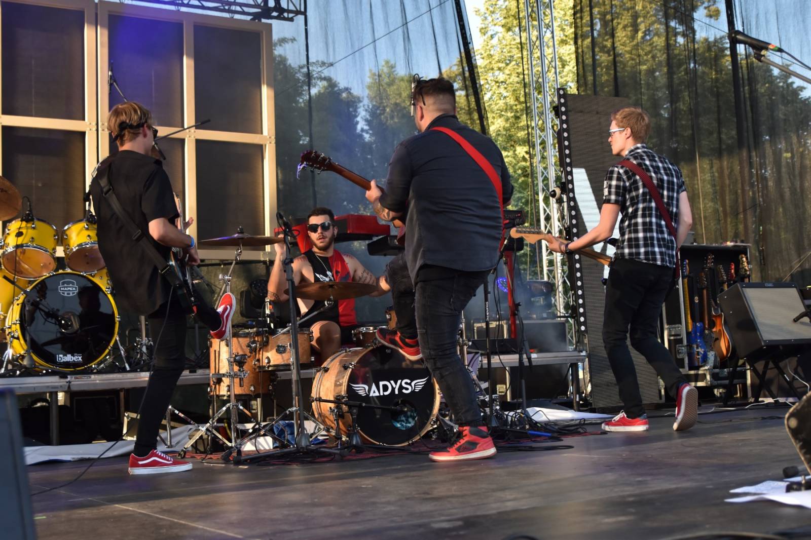 Olympic a jeho vlak, co nikdy nestaví, dorazil do Plzně. Za Plazou odehrál své největší hity