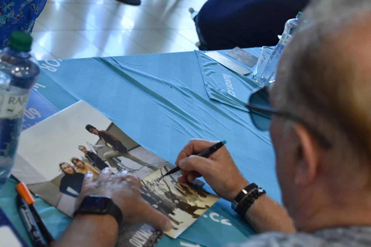 Olympic a jeho vlak, co nikdy nestaví, dorazil do Plzně. Za Plazou odehrál své největší hity