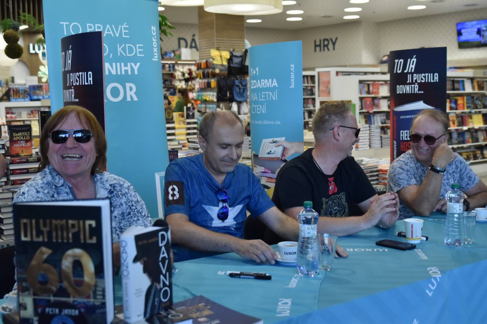 Olympic a jeho vlak, co nikdy nestaví, dorazil do Plzně. Za Plazou odehrál své největší hity